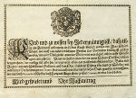 Abb. 2: Anschlagzettel Landolfis (1669)