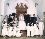 Abb. 7: Hochzeit von Karl Habsburg und Francesca Thyssen-Bornemisza in Mariazell (1993)