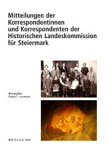 Mitteilungen der Korrespondentinnen und Korrespondenten der Historischen Landeskommission für Steiermark (Heft 15) ©      