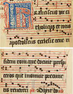 Abb. 7: Antiphonar der Grazer Klarissen, A 67/18 fol 88v–89r