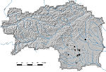 Abb. 8: Frühmittelalterliche Fundstellen mit Keramik der zweiten Hälfte des 7. und der ersten Hälfte des 8. Jahrhunderts im Gebiet der heutigen Steiermark 